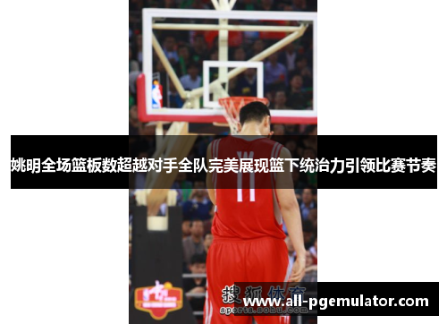 姚明全场篮板数超越对手全队完美展现篮下统治力引领比赛节奏